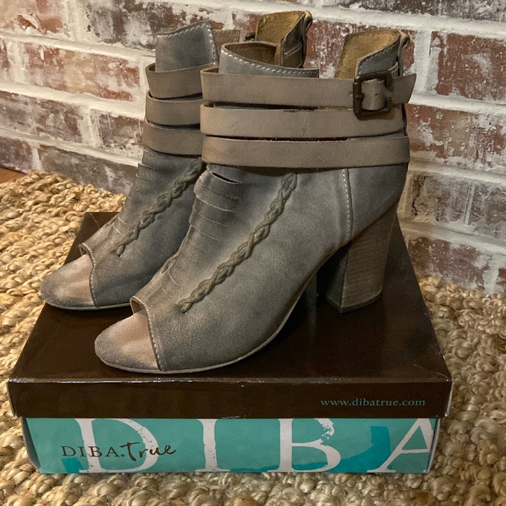 Diba True Open Toe Boots